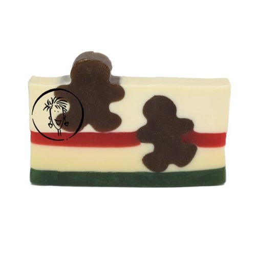 Gingerbread soap slice