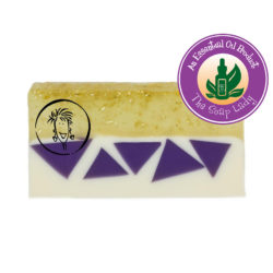 Oatmeal Milk and Honey with Lavender Soap Slice
