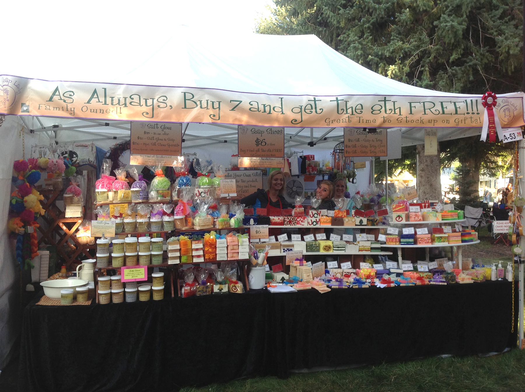 New Products launched at Swiss Days The Soap Lady